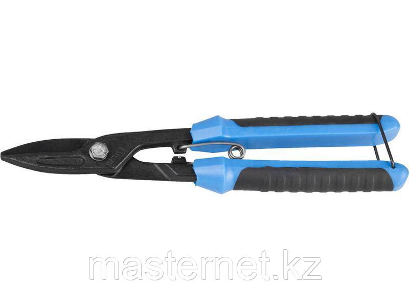 Ножницы по металлу СИБИН 290мм, с пружиной, с двухкомпонентными ручками, 23044-29 - фото 1 - id-p44068484