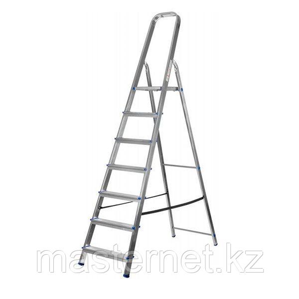 Лестница-стремянка СИБИН алюминиевая, 7 ступеней, 145 см - фото 1 - id-p44069647