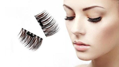 Магнитные накладные ресницы Newshow 3D Mink Hair Lashes (004) - фото 3 - id-p48568299