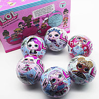 Упаковка Кукла-сюрприз в шарике LOL Surprise! Упаковка 6 штук