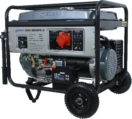 Бензиновый трехфазный генератор DEMARK DMG 8800 FE 3
