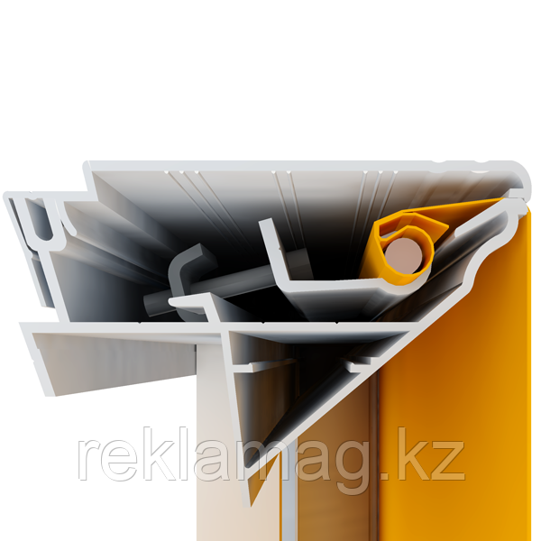 Профиль для баннера BannerBox 110 mm алюминиевый 6м. хлыст, фото 1