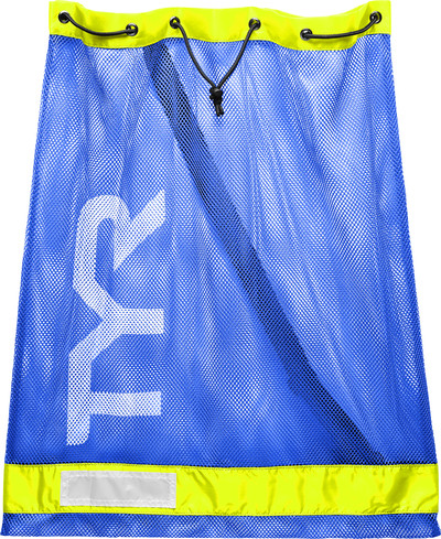 Рюкзак-мешок TYR Swim Gear Bag цвет 484 Голубой/Желтый