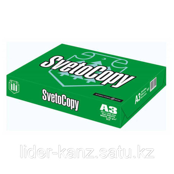 Бумага «Svetocopy» А3, 80 гр 500 лист - фото 1 - id-p48596028