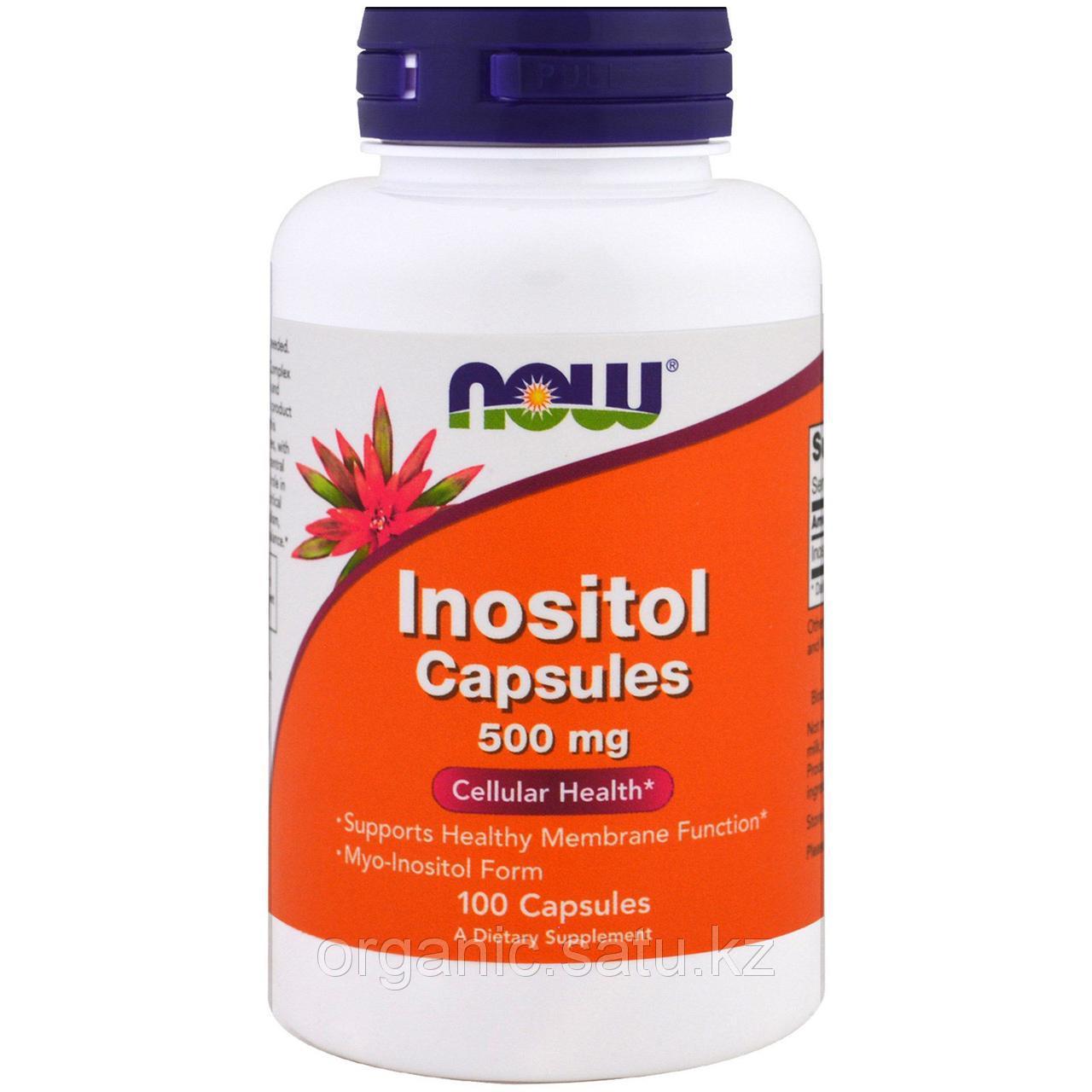 Инозитол (витамин В8) 500 мг. 100 капсул
