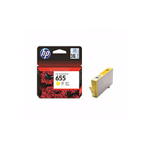 HP № 655 Желтый струйный картридж (CZ112AE)
