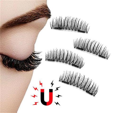 Магнитные накладные ресницы Newshow 3D Mink Hair Lashes (014) - фото 2 - id-p48608791