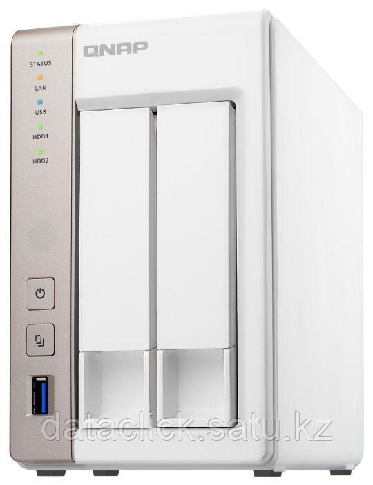 Qnap TS-251A-2G Сетевой RAID-накопитель, 2 отсека для HDD, с функцией USB Quick Access - фото 1 - id-p48613862