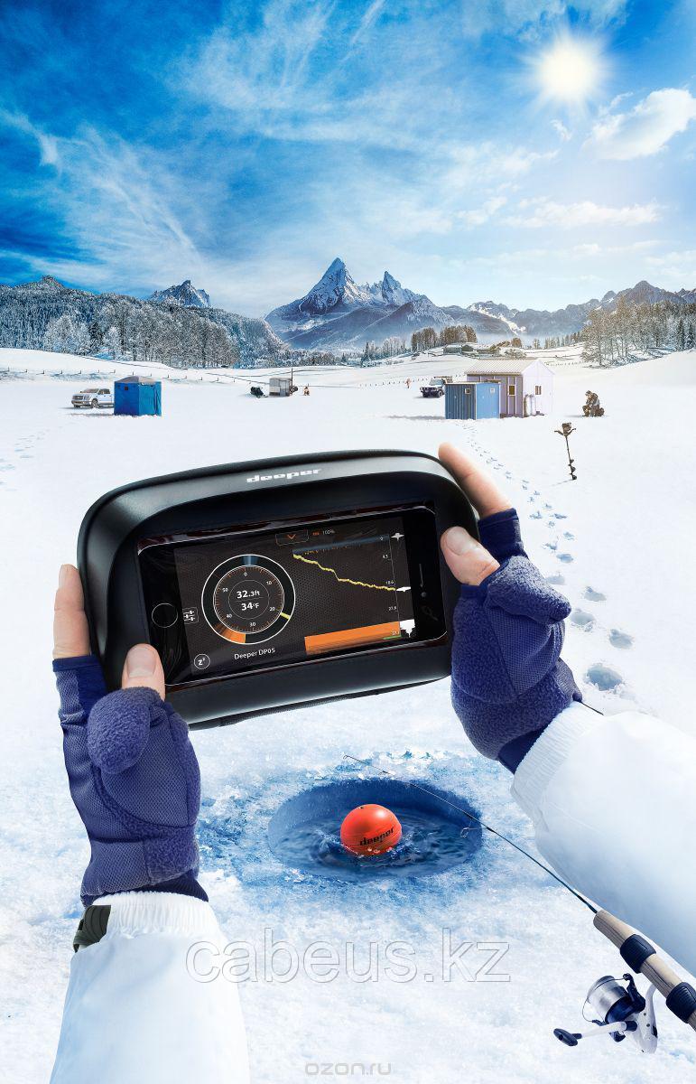 Зимний чехол для смартфона - Deeper Winter Smartphone Case, цвет: черный, размер XL - фото 3 - id-p48614418