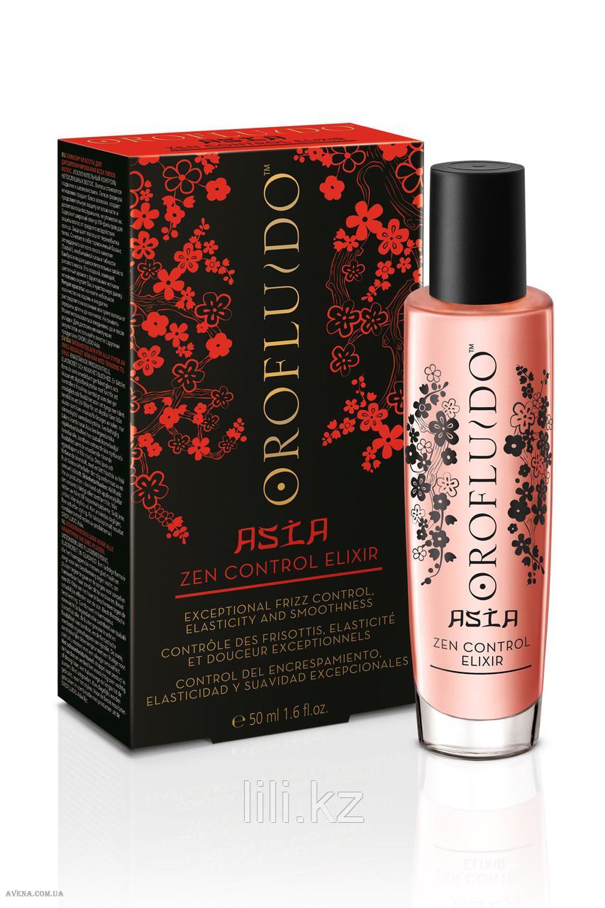Эликсир для гладкости и блеска волос Revlon Orofluido Asia Zen Control Elixir 50 мл.