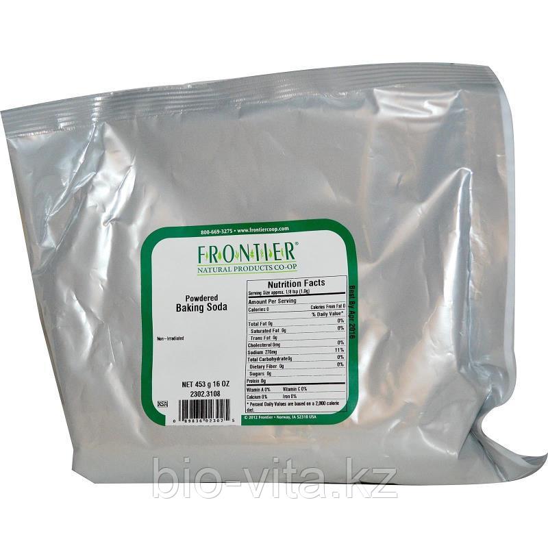 Frontier Natural Products Чистая пищевая сода, без глютена,  (453 г)