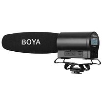 Микрофон с ручным управлением и встроенным флэш-рекордером Boya BY- DMR7
