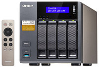 Qnap TBS-453A-4G-480GB желілік RAID дискісі, 480 ГБ, HDMI порты. Intel Celeron N3150 1,6 гГц, 4 ГБ.