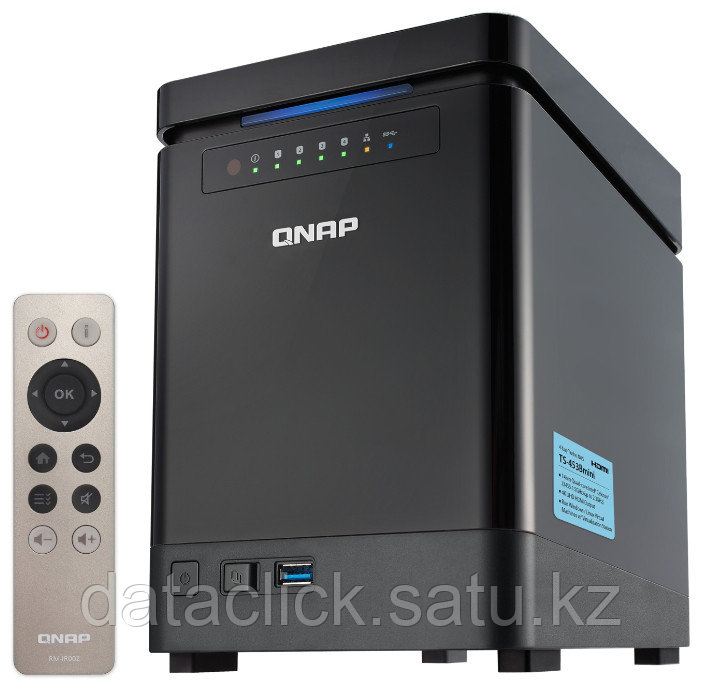 Qnap TS-453Bmini-8G Сетевой RAID-накопитель, 4 отсека для HDD, HDMI-порт. - фото 1 - id-p48679556