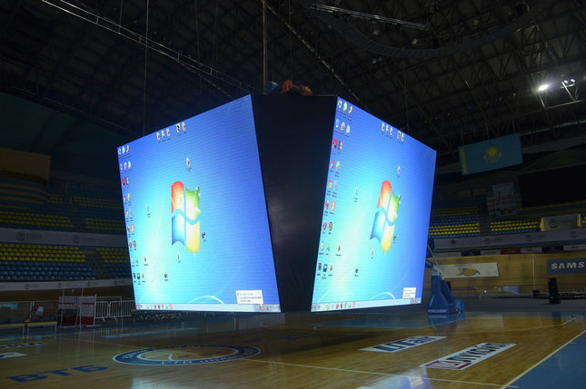 Изготовление и монтаж led Медиакуба, фото 1