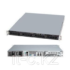 SuperMicro 1U SYS-5018D-MTF 1x4С E3-1230V3/4Gb/2x1Tb SATA III Ent. 7.2k/DVD-RW
