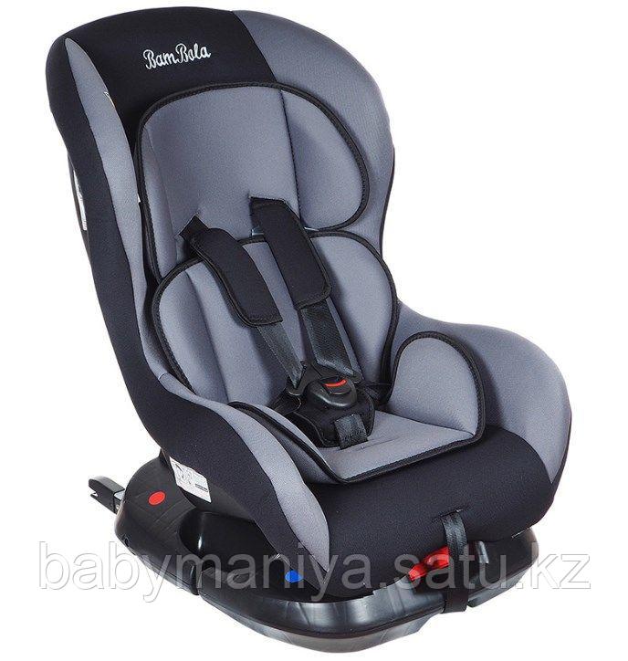 Автокресло 0-18 кг BAMBOLA BAMBINO ISOFIX Серый\Черный