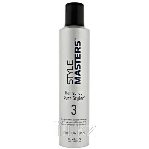 Лак неаэрозольный сильной фиксации Revlon Style Masters Pure Styler Strong Hold Hairspray 325 мл.