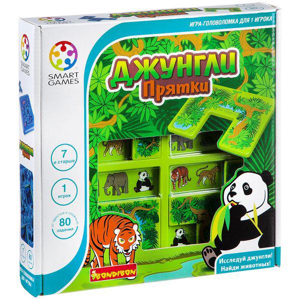 Логическая игра BONDIBON Джунгли. Прятки, арт. SG 105 RU.