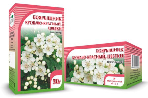 Боярышник кроваво-красный, цветки, 50 г