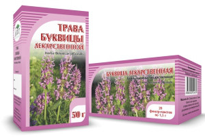 Буквица, лекарственная трава, 50 г