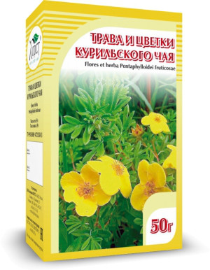 Курильский чай, трава и цветки, 50 г