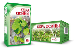 Осина, кора, 50 г