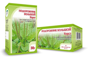 Подорожник большой, лист, 50 г