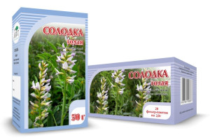 Солодка голая, корень, 30 г