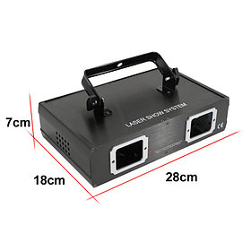 Лучевой лазер   Led Laser Show System (2 глазный лазер)