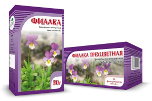 Фиалка трехцветная, трава, 50 г