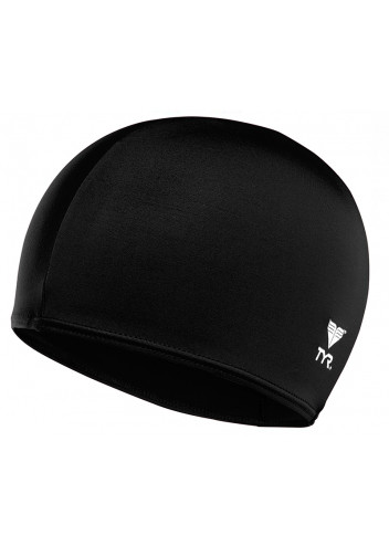 Шапочка плавательная TYR Lycra Fiber Swim Cap 001 Черный