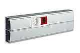 DKC Алюминиевый кабель-канал 140х50 (с 2 крышками), цвет серебристый металлик, фото 2