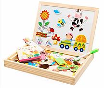 Двусторонняя магнитная доска с фигурками Ферма #2