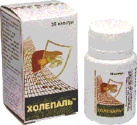 Холепаль, капсулы, 30 шт., здоровая печень