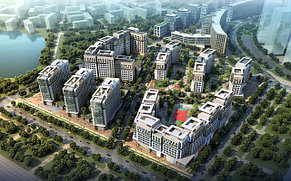 Жилой комплекс “BI City Seoul”, Астана – эксплуатируемая кровля паркинга ~ 4000 м2 UltraPly TPO