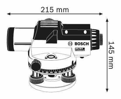 Нивелир Bosch GOL 20 D Professional + BT 160 + GR 500 (№ 0601068402) - фото 2 - id-p48805454
