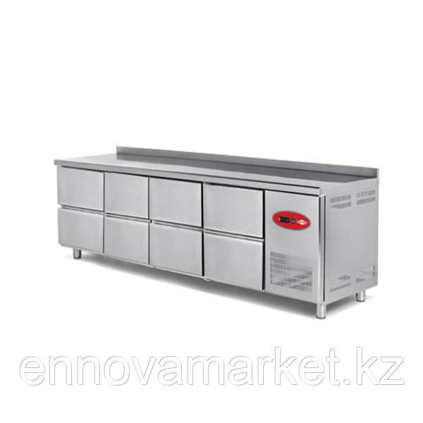 Холодильный стол с 8 ящиками  + вентилятор Empero