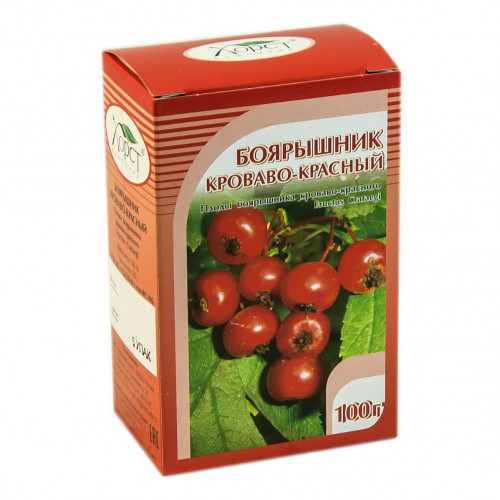 Боярышник кроваво-красный, плоды, 100 г