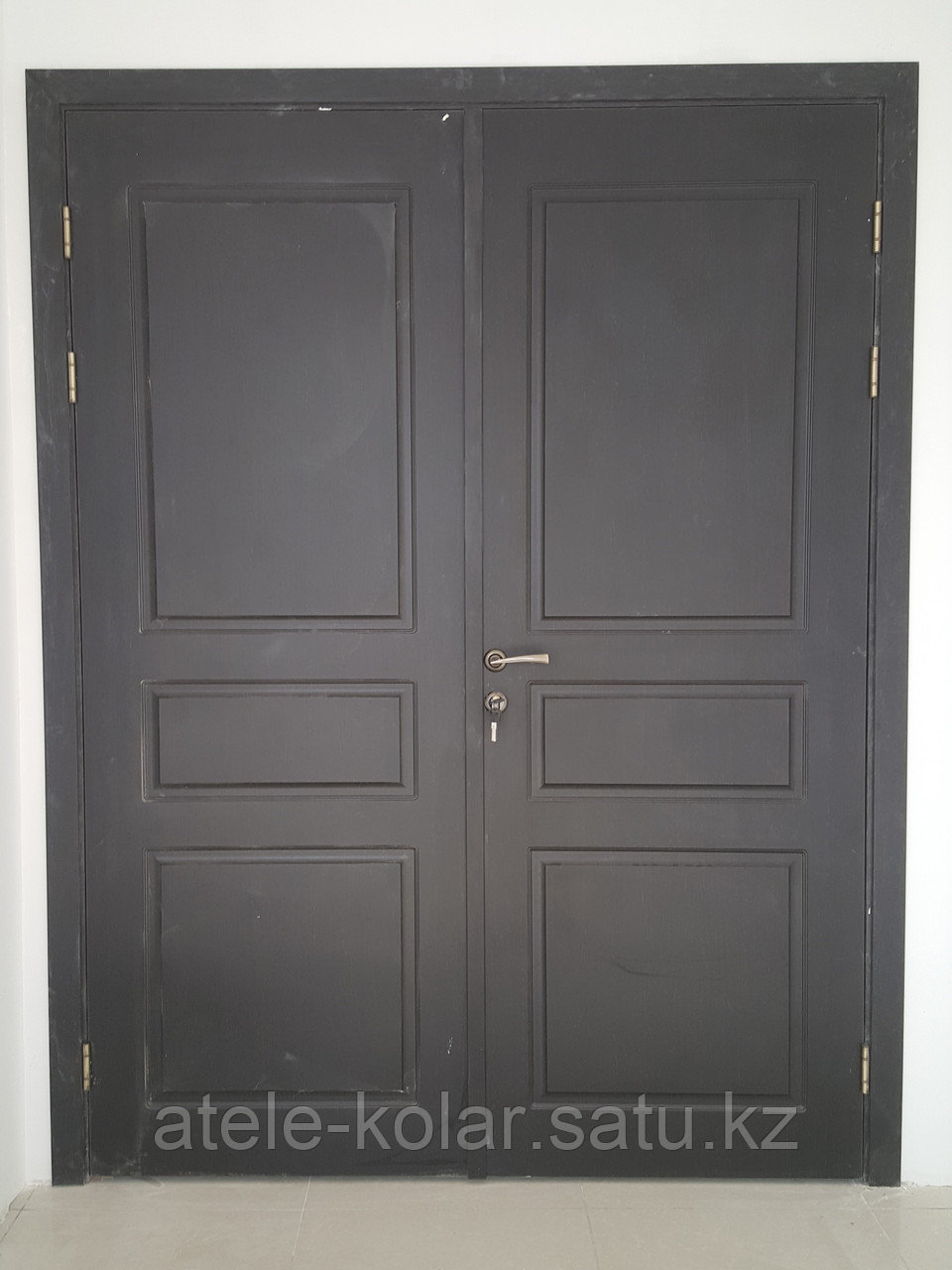 Межкомнатная двупольная дверь МДФ - фото 1 - id-p48842347