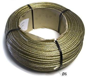 Трос таможенный (пломбировочный) TIR d.6