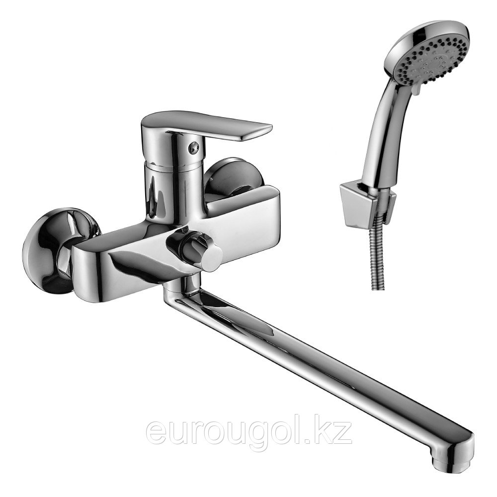 Смеситель для ванны с длинным изливом DecoRoom 38043