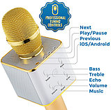 Микрофон Караоке со встроенным динамиком Q7, фото 3