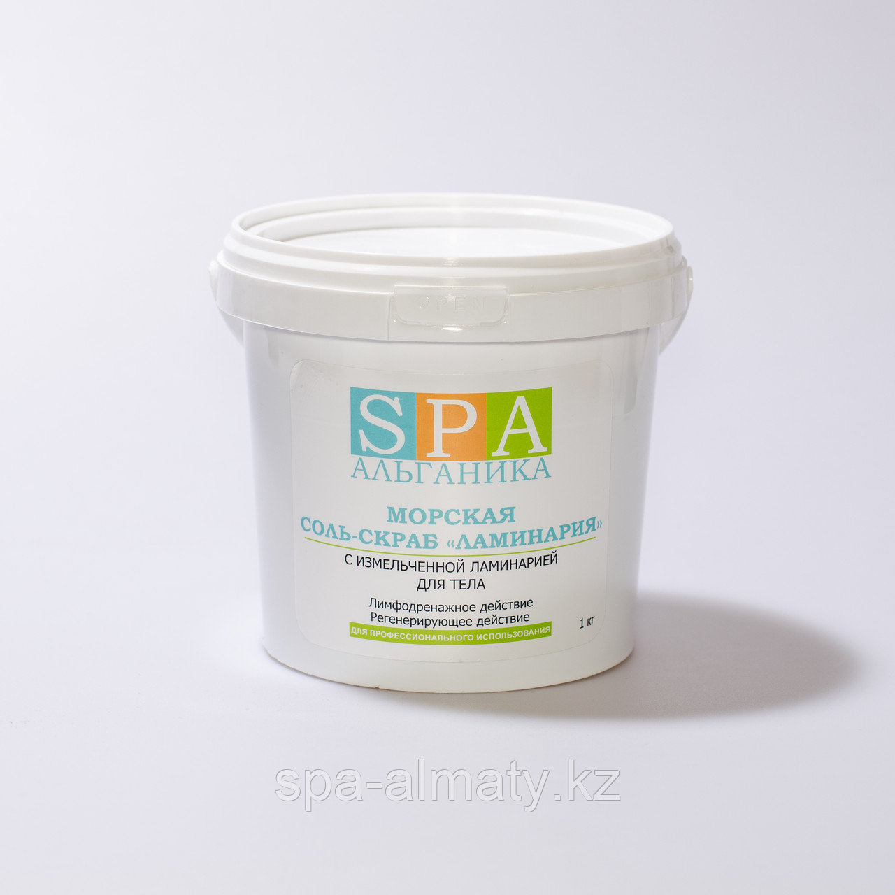 Альганика Соль-Скраб морская Ламинария, 1 кг, фото 1