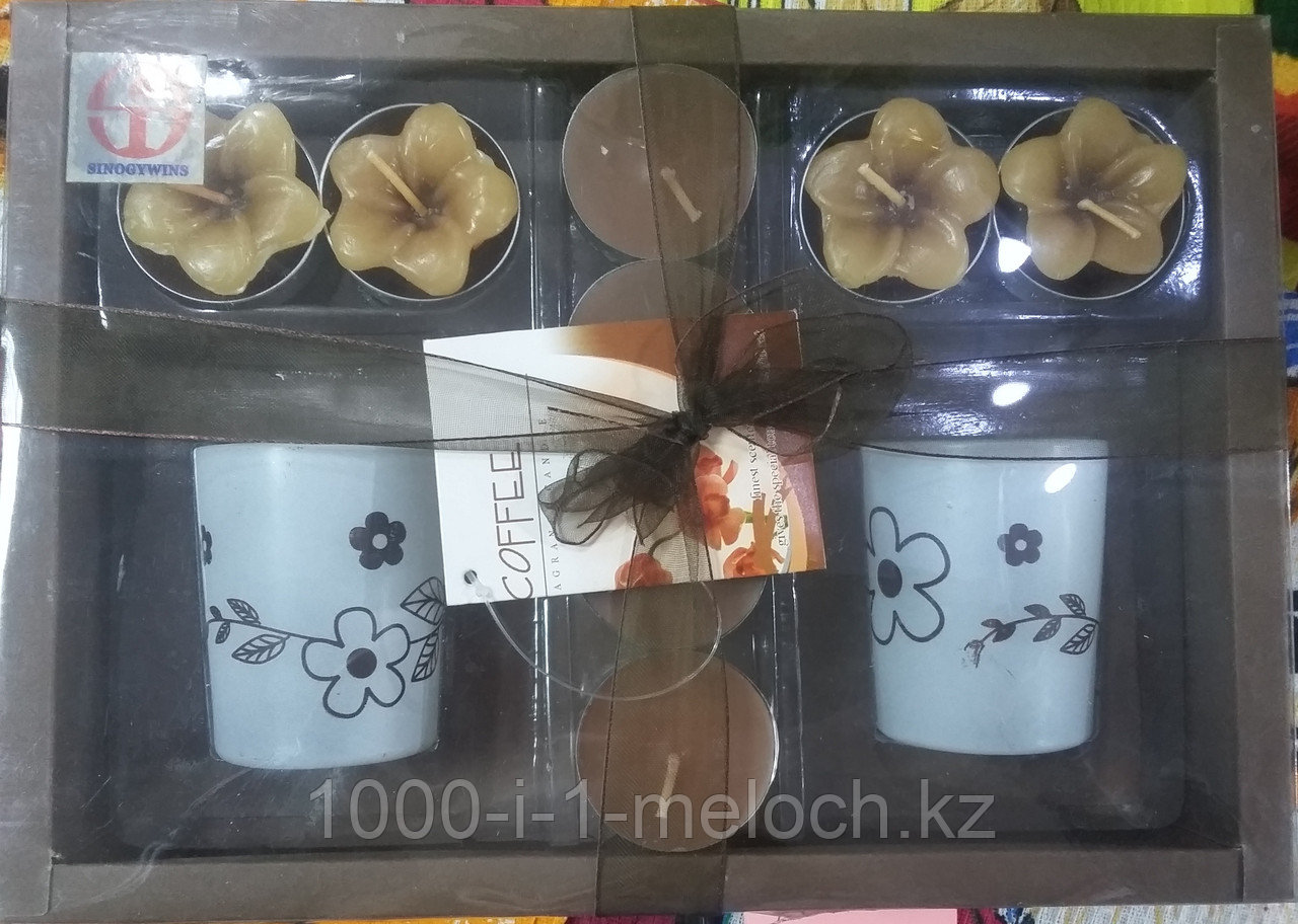 Набор Аромо свечей+ аксессуары.В подарочной коробке. Алматы