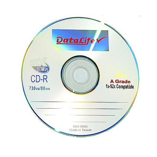 Диск CD-R Datalife 700 MB   50 шт упаковка