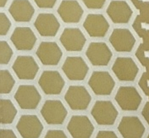 Аква бумага, соты, желтая