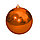 Елочные шары оранжевые 6 см 12 штук в упаковке, фото 2