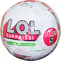 Кукла-сюрприз в шарике LOL Surprise! серия 5 (с блестками)
