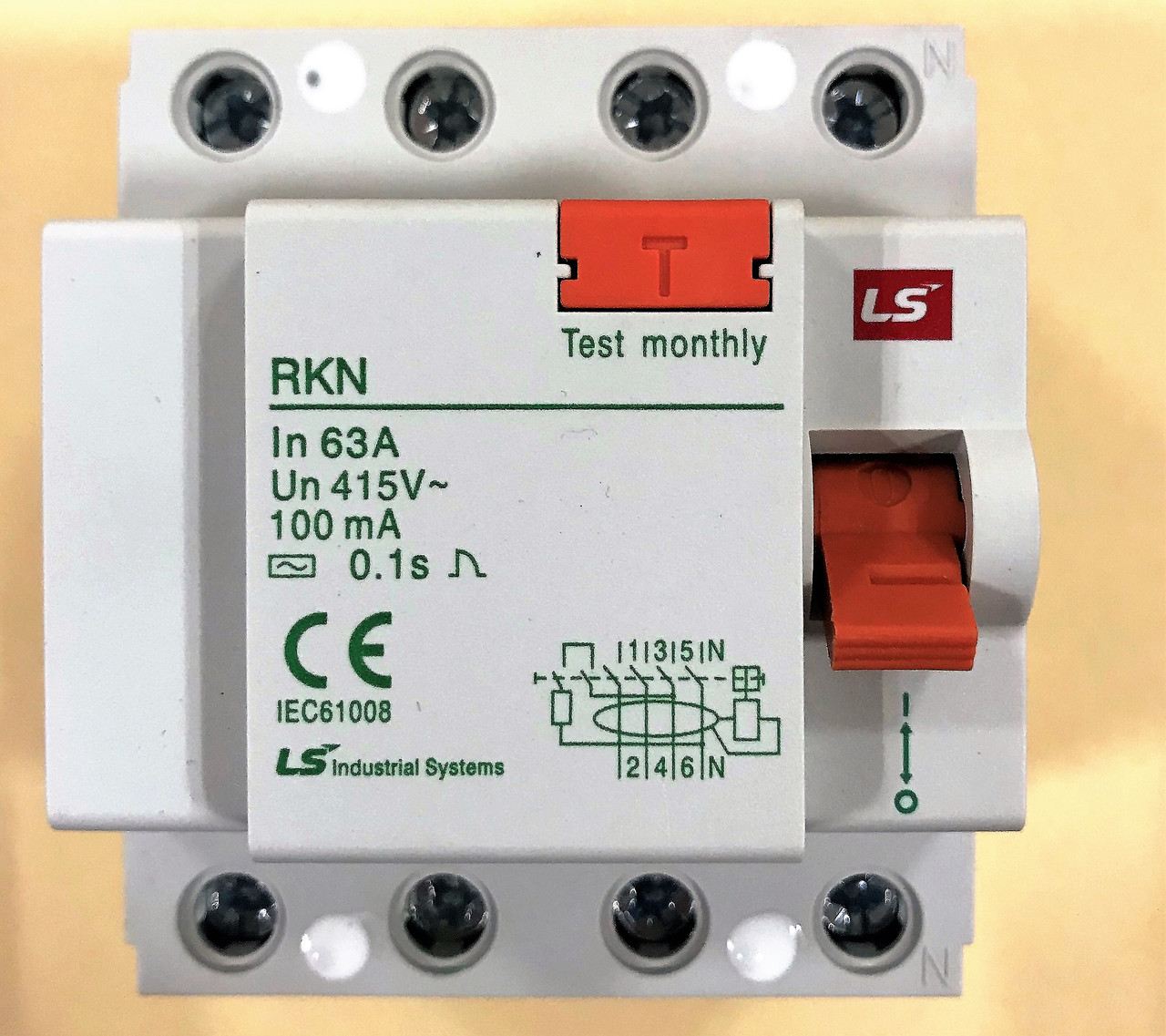 УЗО RKN 3P+N 63A